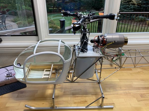 Chapter 4: Canopy, tank, airframe fitting and assembly