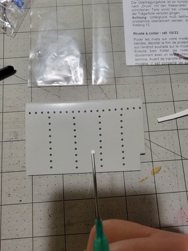 Chapter 3: Fuselage details and prime