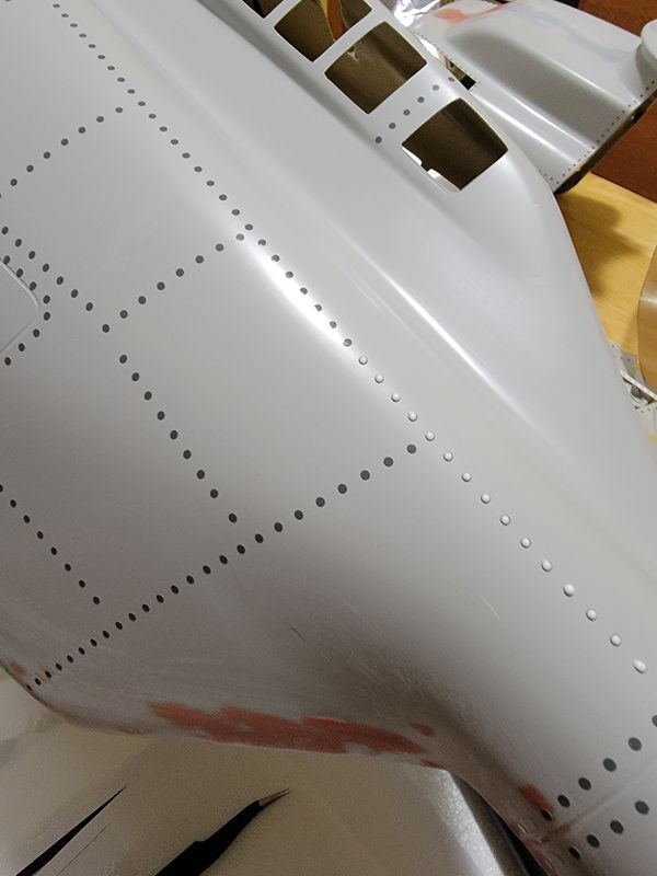 Chapter 3: Fuselage details and prime