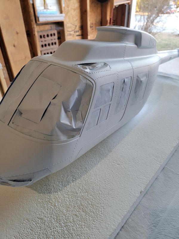 Chapter 3: Fuselage details and prime