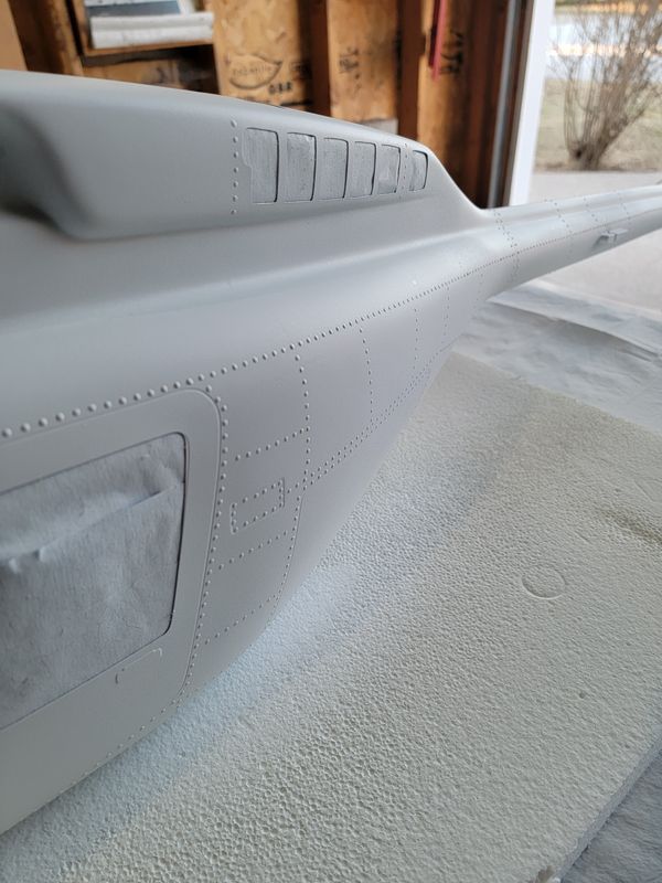 Chapter 3: Fuselage details and prime