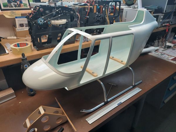 Chapter 2: The initial building of the Vario JR 3