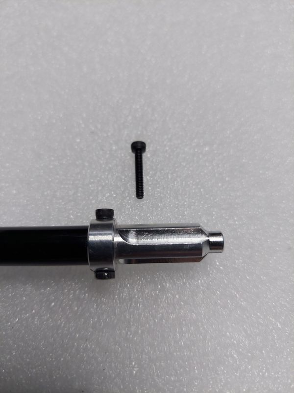 Chapter 7: Machining central piece swashplate follower / securing torque tube