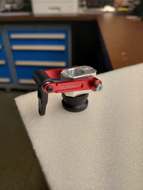 Chapter 7: Machining central piece swashplate follower / securing torque tube