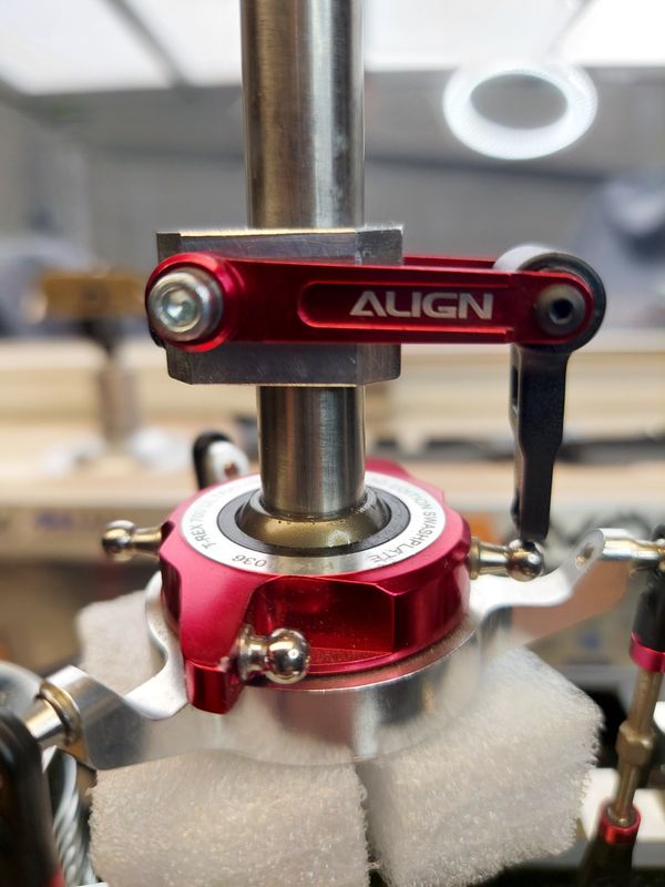 Chapter 7: Machining central piece swashplate follower / securing torque tube