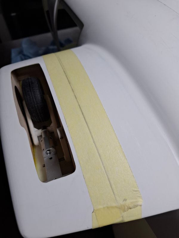 Chapter 6: Retract mechanics laminating to the fuselage
