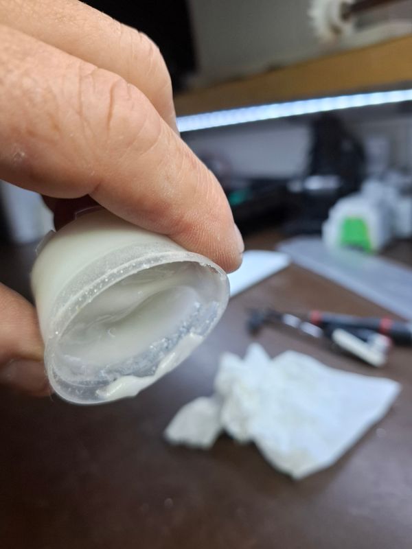Chapter 7: Baseframe glueing to the fuselage.