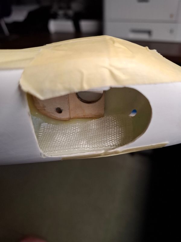 Chapter 9: Fuselage modification and navi lights prep