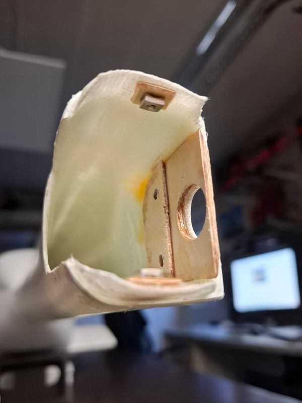 Chapter 9: Fuselage modification and navi lights prep