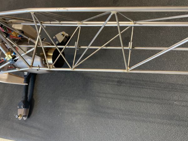 Chapter 6: Canopy, electronics, tail rotor shaft bearings