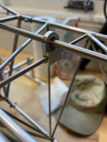 Chapter 6: Canopy, electronics, tail rotor shaft bearings