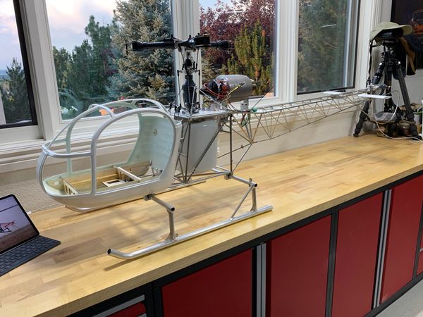 Chapter 4: Canopy, tank, airframe fitting and assembly