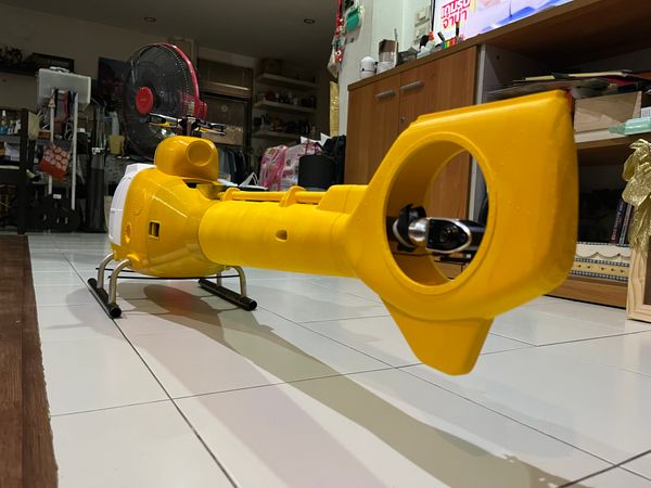 Chapter 1: SA341 Gazelle 500 and 600 size with 3D printed fuselage