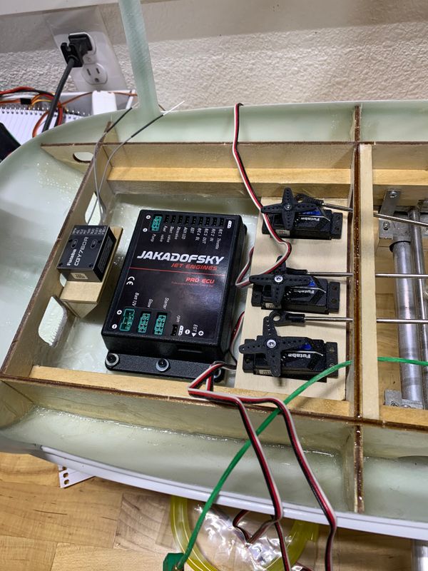 Chapter 5: Turbine ECU, pumps and other accessory layout.