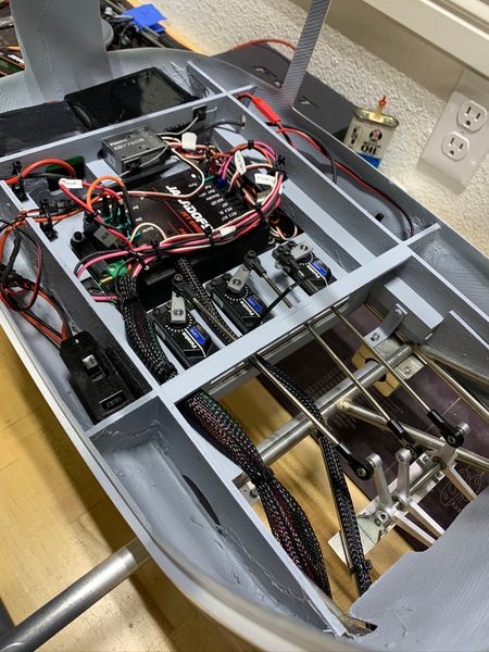 Chapter 9: Servo linkage, receiver and transmitter setup.