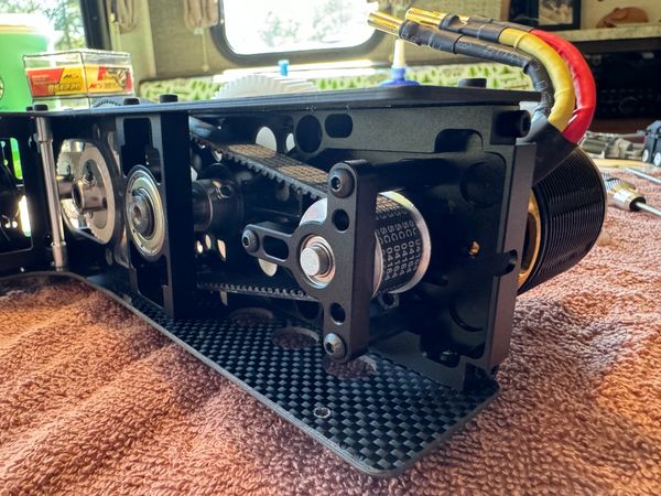 Chapter 3: Mounting the servos and motor.