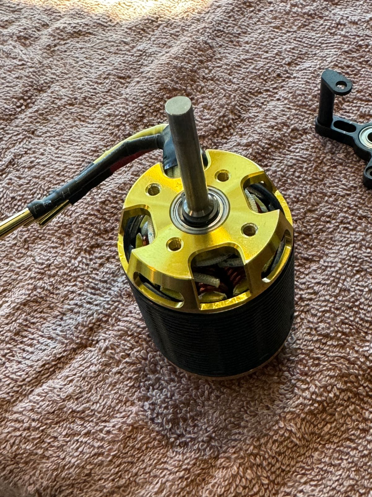 Chapter 3: Mounting the servos and motor.