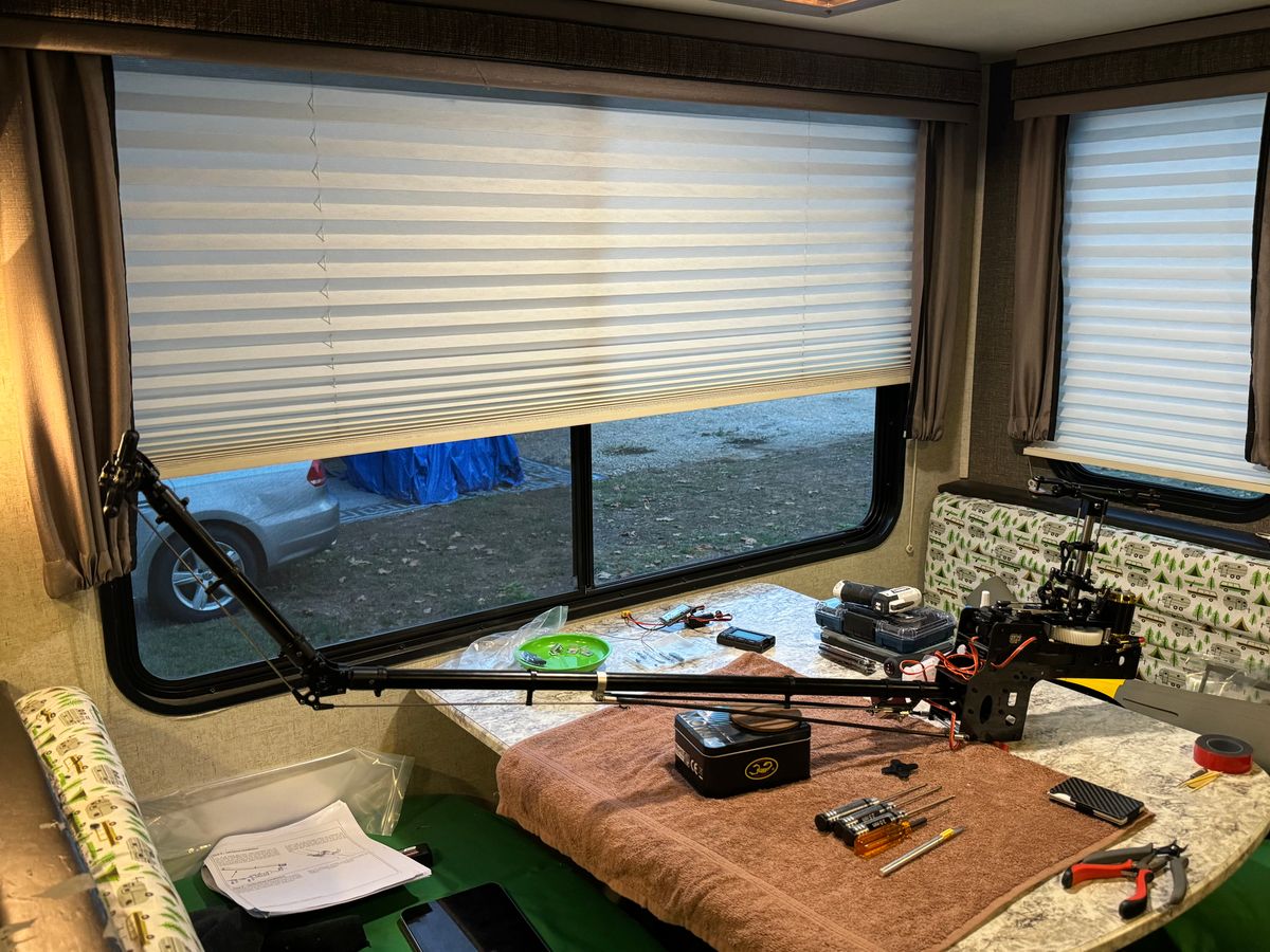 Chapter 4: Attaching the tail, mounting the ESC and cable management.