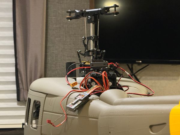 Chapter 4: Attaching the tail, mounting the ESC and cable management.