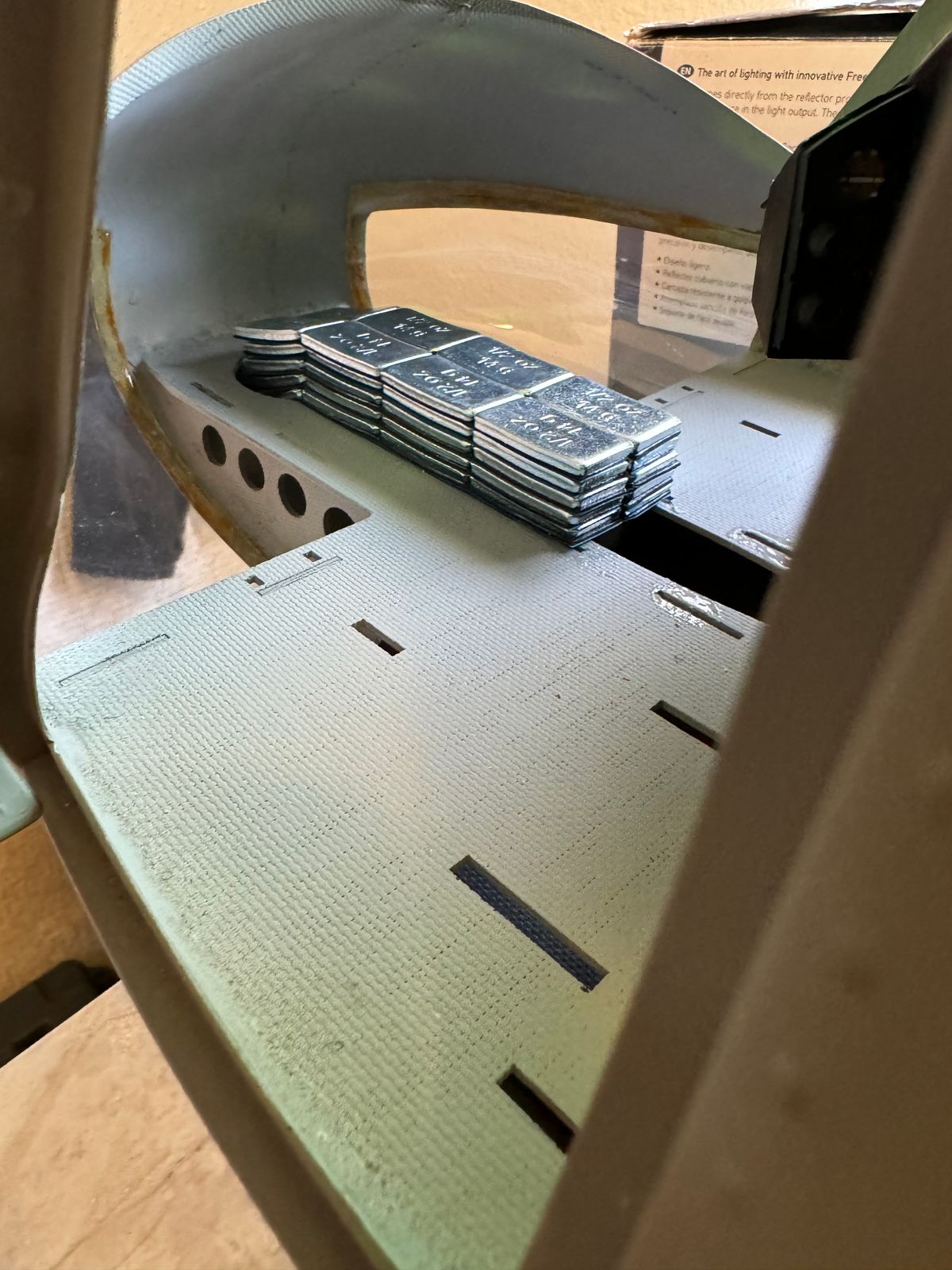 Chapter 6: Installing the cockpit and some scale details.