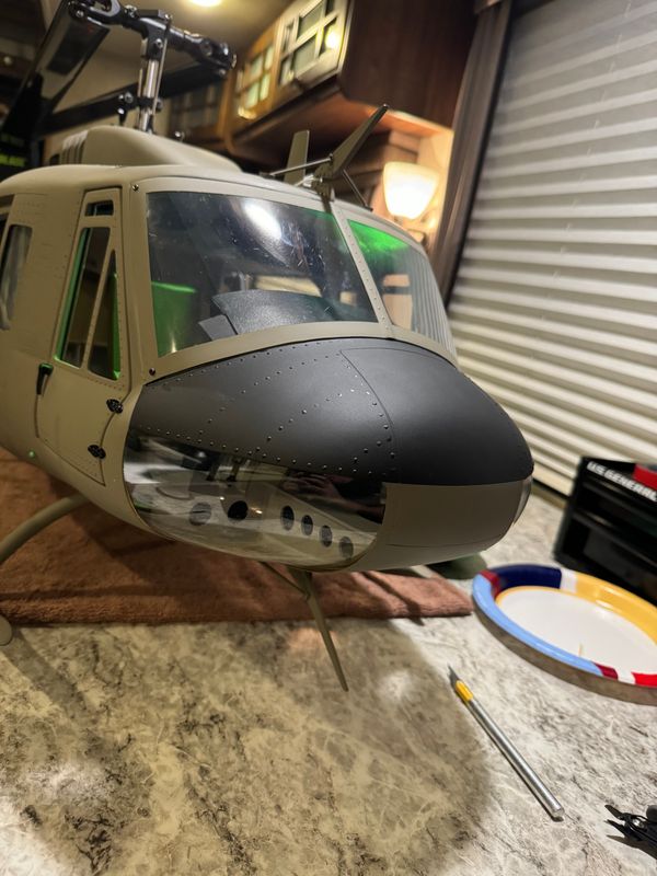 Chapter 6: Installing the cockpit and some scale details.
