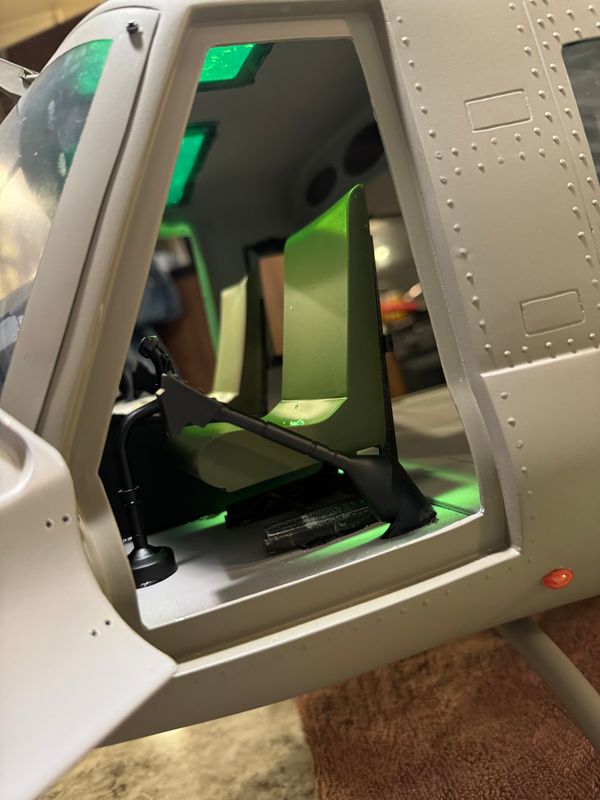 Chapter 6: Installing the cockpit and some scale details.