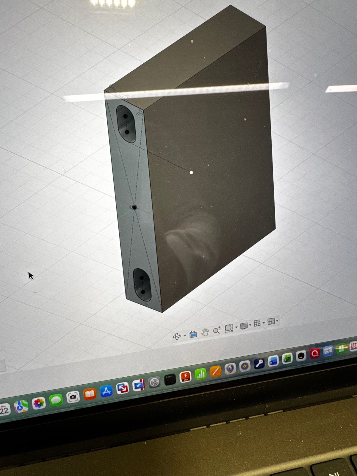 Chapter 3: Upper motor bearing support, battery boxes and electronics tray