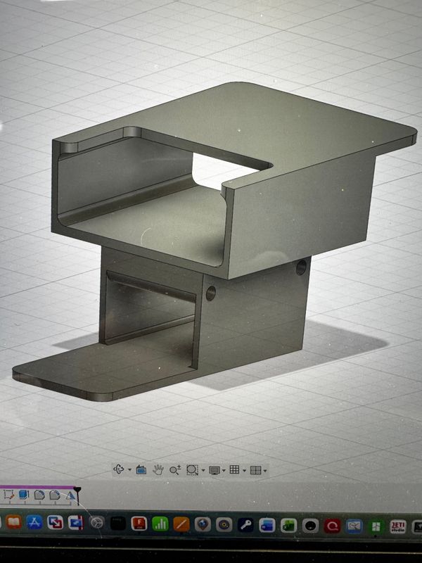 Chapter 3: Upper motor bearing support, battery boxes and electronics tray