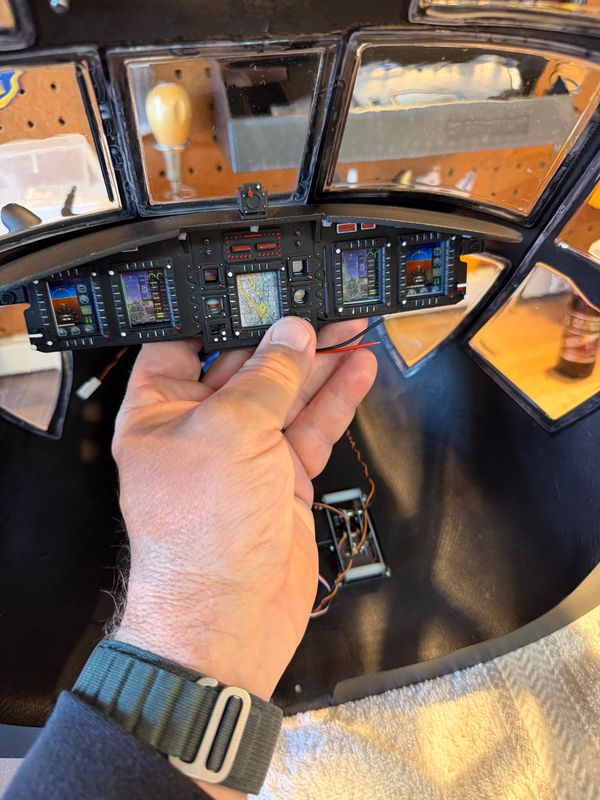 Chapter 18: Windshields installed.
