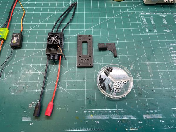 Chapter 4: Mechanics Part 3 (ESC Mounting, RX Battery, and RX)