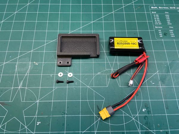 Chapter 4: Mechanics Part 3 (ESC Mounting, RX Battery, and RX)