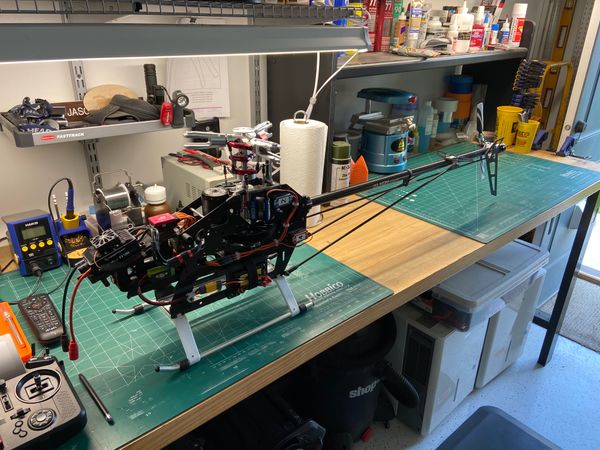 Chapter 7: Mechanics Complete (Rotor Head and Tail)