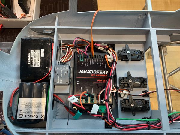 Chapter 6: Canopy, electronics, tail rotor shaft bearings