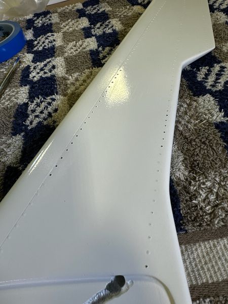 Chapter 8: Base coat, panel lines, rivets and the start of skid work