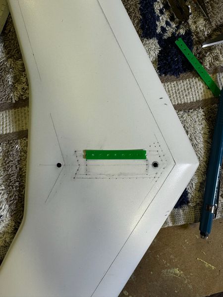 Chapter 8: Base coat, panel lines, rivets and the start of skid work