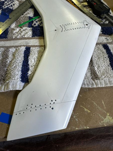 Chapter 8: Base coat, panel lines, rivets and the start of skid work