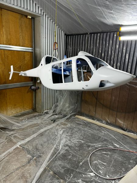 Chapter 8: Base coat, panel lines, rivets and the start of skid work