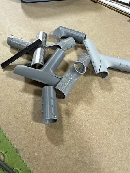 Chapter 8: Base coat, panel lines, rivets and the start of skid work