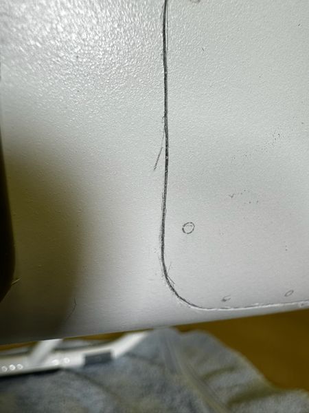 Chapter 8: Base coat, panel lines, rivets and the start of skid work