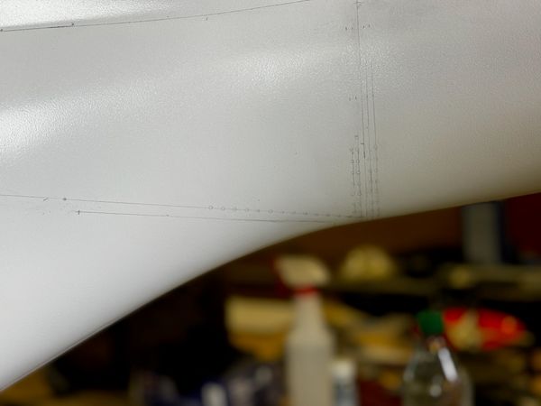 Chapter 8: Base coat, panel lines, rivets and the start of skid work