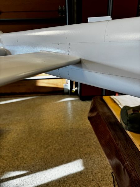 Chapter 8: Base coat, panel lines, rivets and the start of skid work