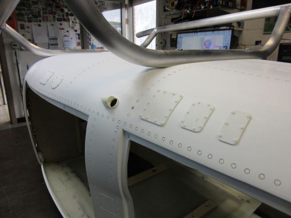Chapter 6: Riveted panels / rope ring eyes installed