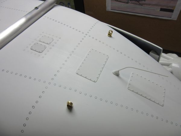 Chapter 6: Riveted panels / rope ring eyes installed