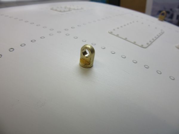 Chapter 6: Riveted panels / rope ring eyes installed