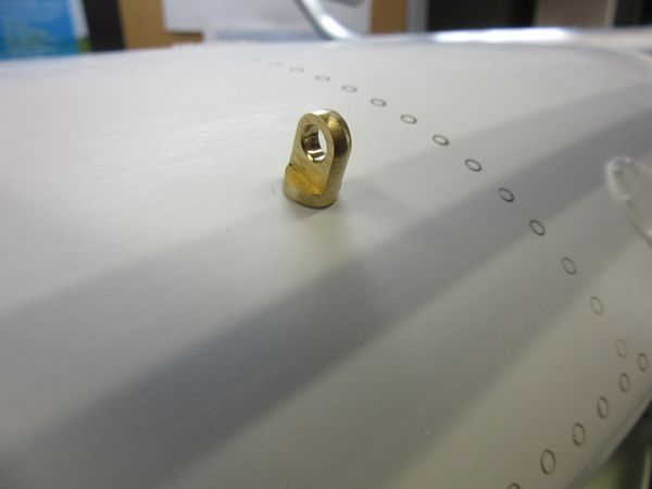 Chapter 6: Riveted panels / rope ring eyes installed