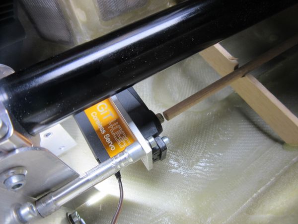 Chapter 9: Prototype modified tailrotor pitch control