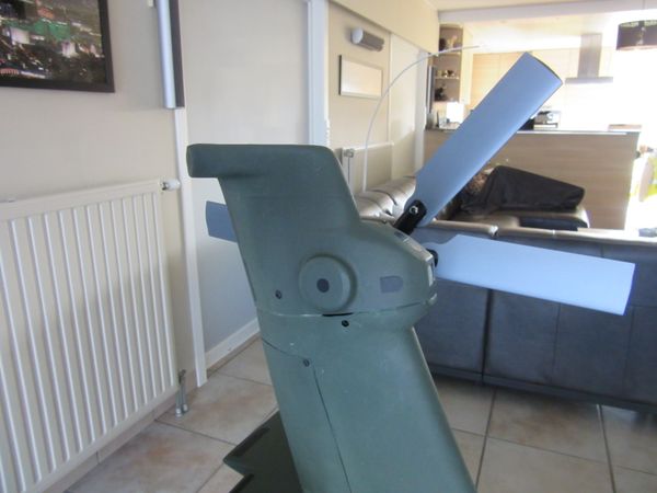 Chapter 12: Modified Tail fin to fit the new TR gearbox