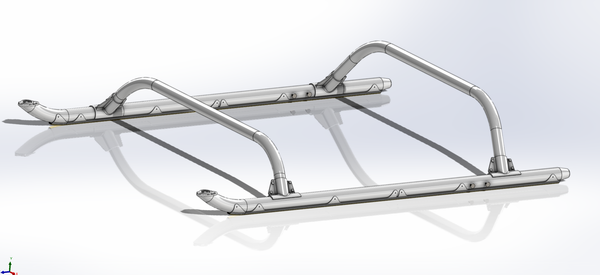 Chapter 2: New landing gear and mechanics test fit
