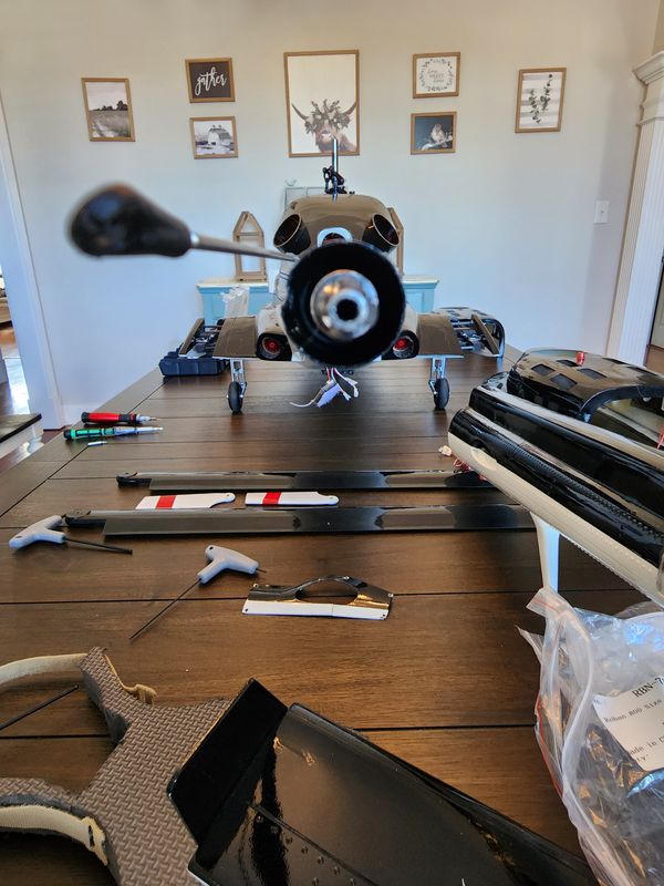 Chapter 3: Tail drive shaft and rotor removed