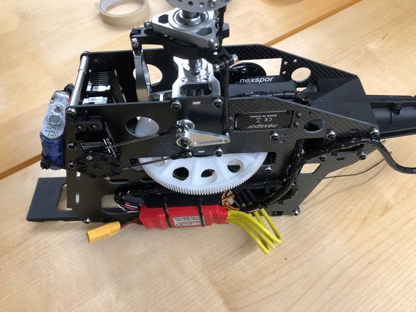 Chapter 4: Fitting the mechanic inside the fuselage